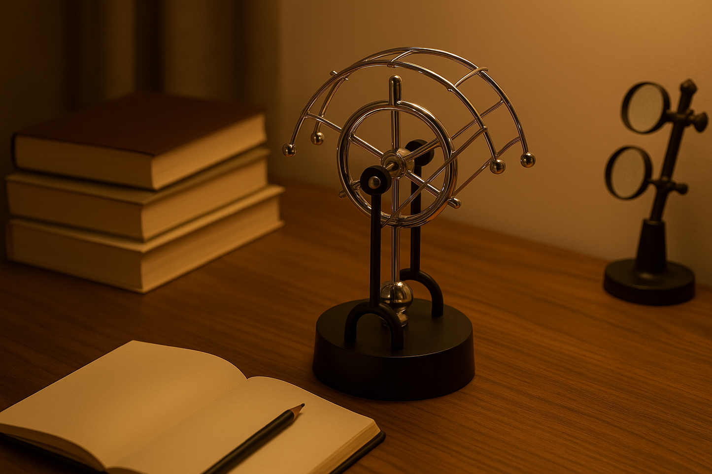 Newton's 'Oops I Invented the Ultimate Procrastination Device' Cradle