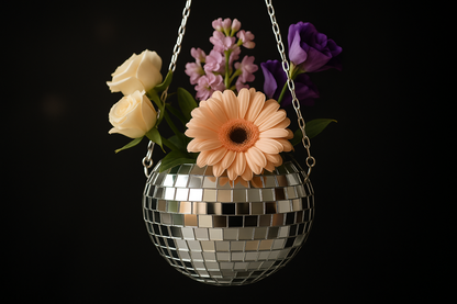 The 'Boogie Nights Botanical Bonanza' Groovy Garden Globe