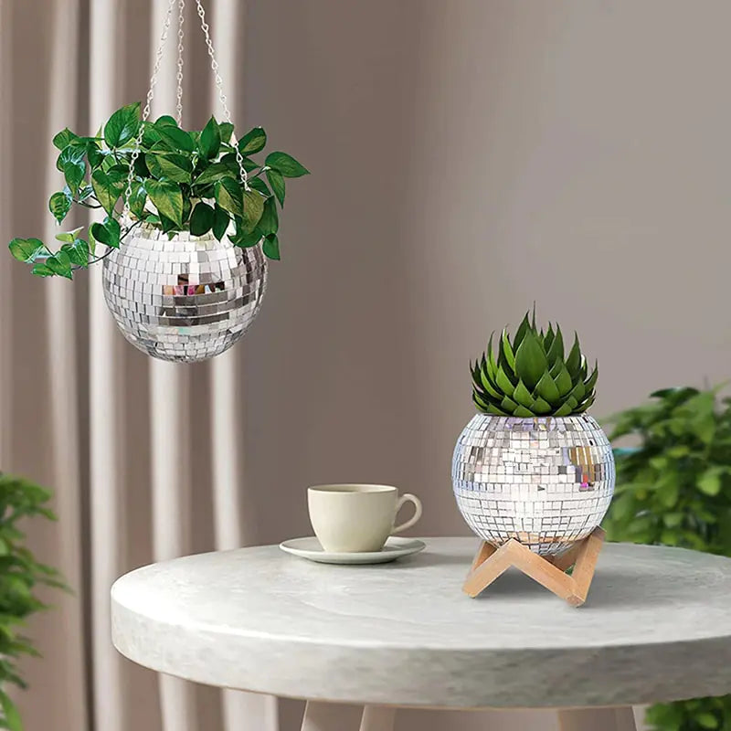 The 'Boogie Nights Botanical Bonanza' Groovy Garden Globe